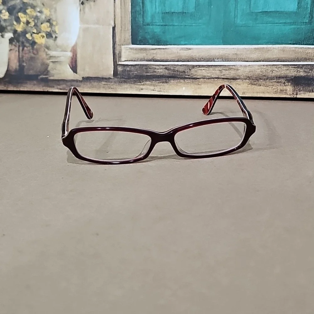 EMILIO PUCCI EP2611 604 Eyeglasses Frame Italy 53-16-140 Brown Crystal